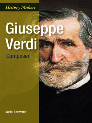 cover image of Giuseppe Verdi: Composer